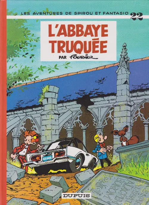 Couverture de l'album Spirou et Fantasio Tome 22 L'abbaye truquée