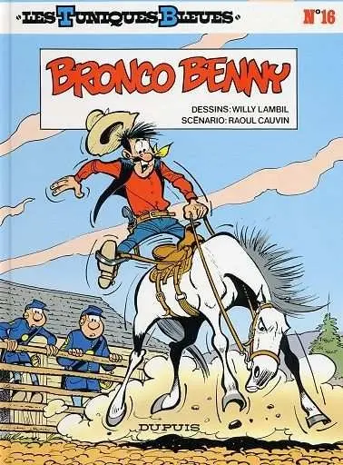 Couverture de l'album Les Tuniques Bleues Tome 16 Bronco Benny