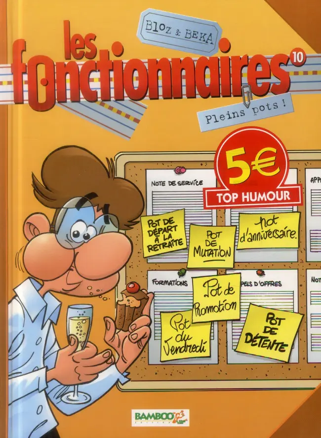 Couverture de l'album Les Fonctionnaires Tome 10 Pleins pots !