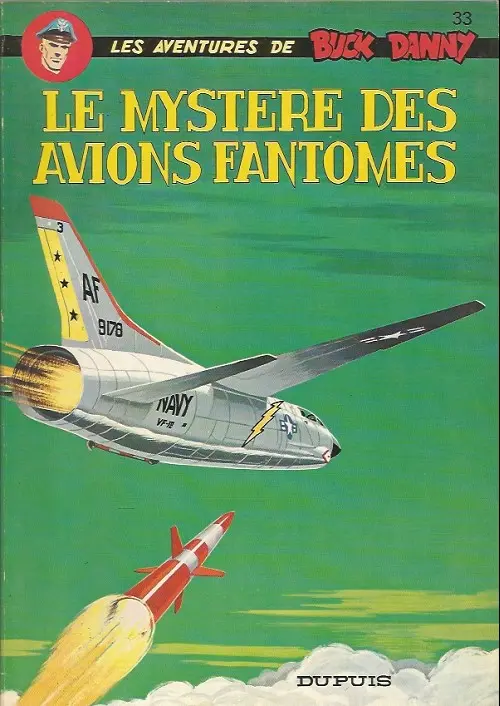 Couverture de l'album Buck Danny Tome 33 Le mystère des avions fantômes