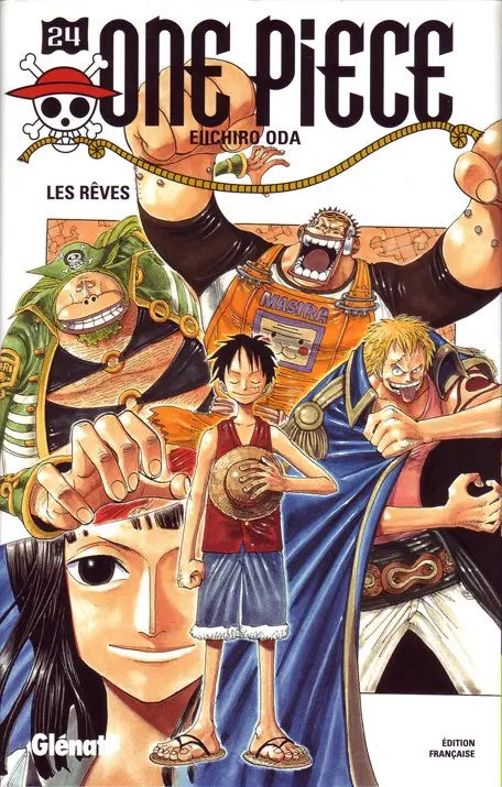 Couverture de l'album One Piece Tome 24 Les rêves