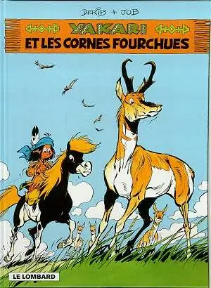Couverture de l'album Yakari Tome 23 Yakari et les cornes fourchues