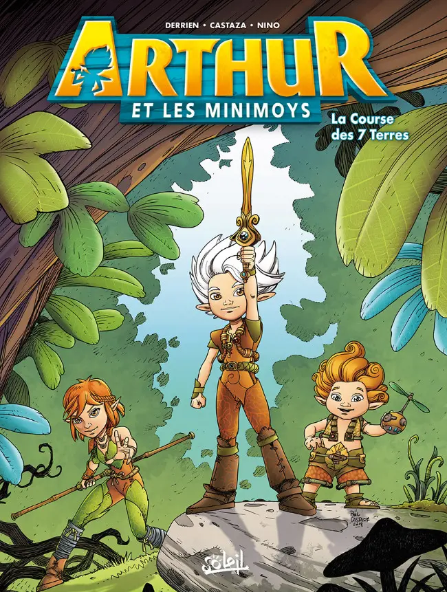 Couverture de l'album Arthur et les Minimoys Tome 1 La Course des 7 Terres