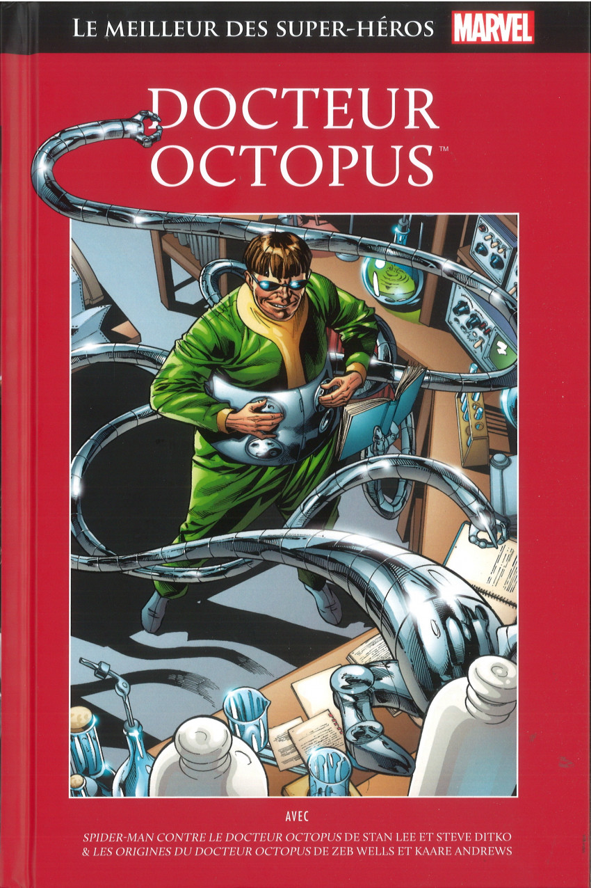 Couverture de l'album Le meilleur des Super-Héros Marvel Tome 124 Docteur Octopus