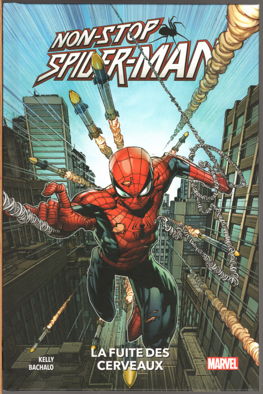 Couverture de l'album Non-Stop Spider-Man La fuite des cervaux