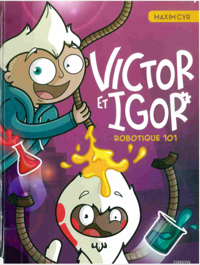 Couverture de l'album Victor et Igor 1 Robotique 101