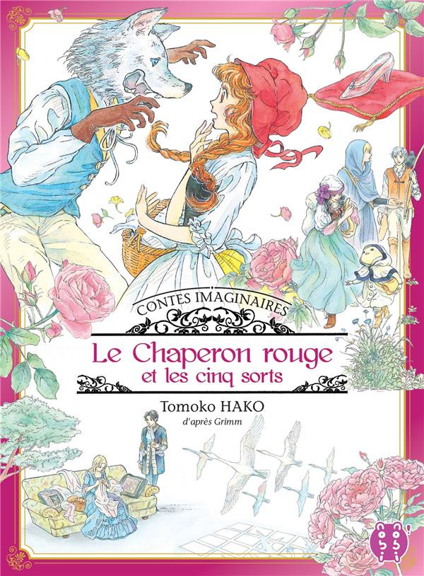 Couverture de l'album Contes imaginaires - Le chaperon rouge et les cinq sorts