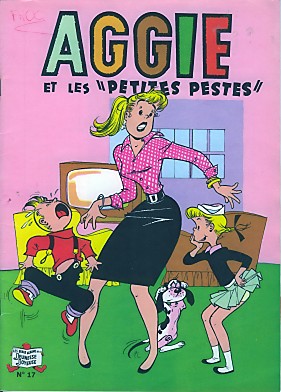 Couverture de l'album Aggie N° 17 Aggie et les Petites Pestes