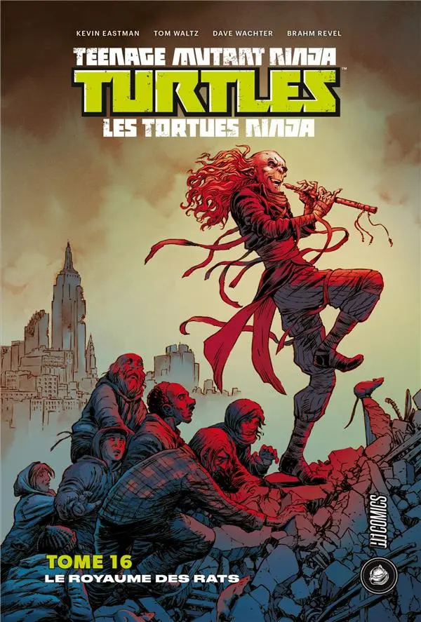 Couverture de l'album Teenage Mutant Ninja Turtles - Les Tortues Ninja Tome 16 Le royaume des rats