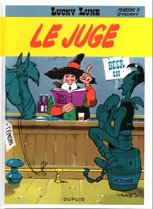 Couverture de l'album Lucky Luke Tome 13 Le juge