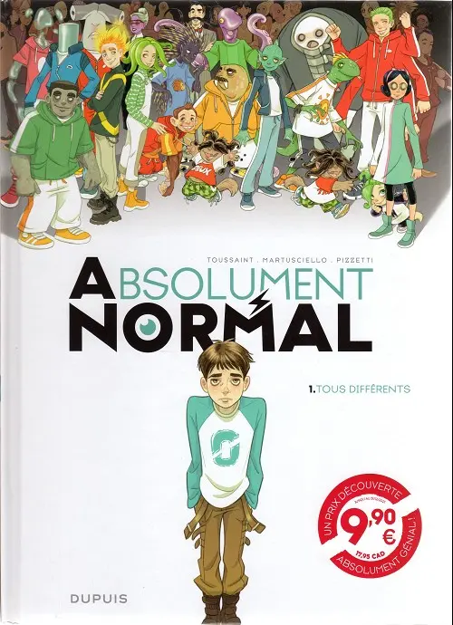 Couverture de l'album Absolument normal 1 Tous différents