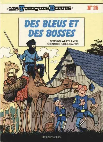 Couverture de l'album Les Tuniques Bleues Tome 25 Des bleus et des bosses