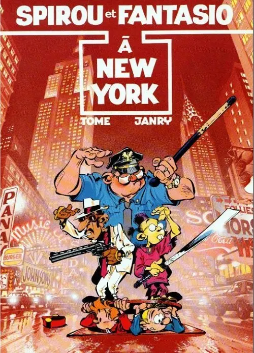Couverture de l'album Spirou et Fantasio Tome 39 Spirou et fantasio a new york