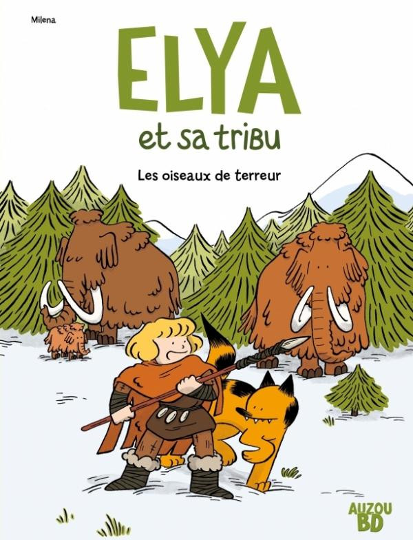 Couverture de l'album Elya et sa tribu 1 Les oiseaux de terreur