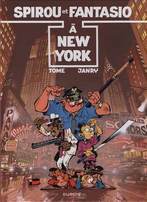 Couverture de l'album Spirou et Fantasio Tome 39 Spirou à New York
