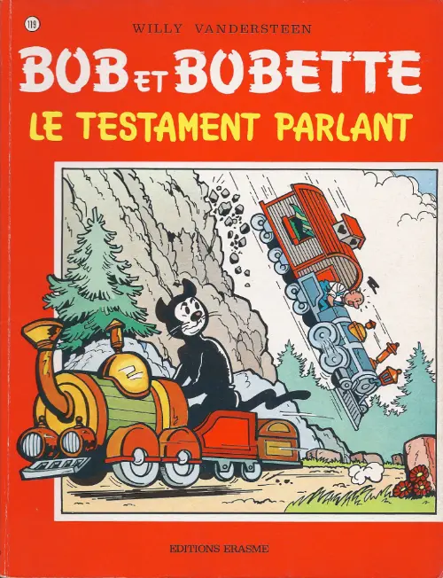 Couverture de l'album Bob et Bobette Tome 119 Le testament parlant