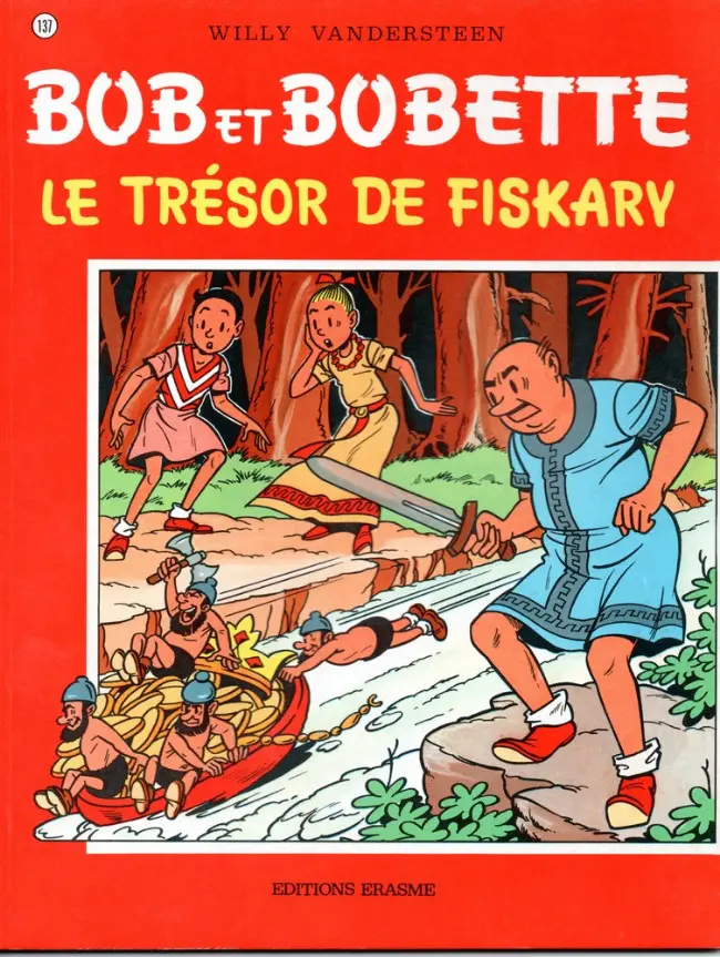 Couverture de l'album Bob et Bobette Tome 137 Le trésor de Fiskary