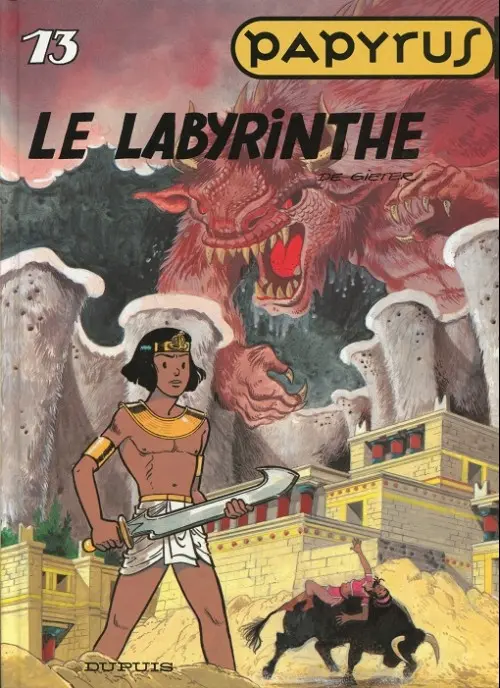 Couverture de l'album Papyrus Tome 13 Le labyrinthe