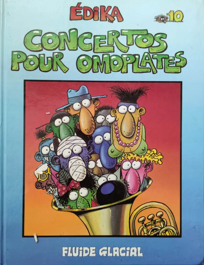 Couverture de l'album Édika Tome 10 Concertos pour Omoplates