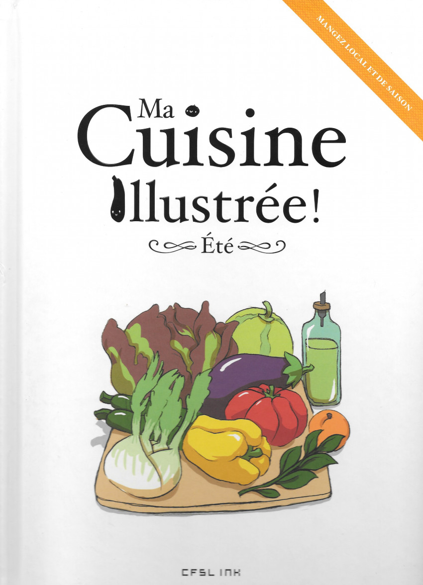 Couverture de l'album Ma cuisine illustrée Eté