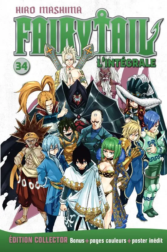 Couverture de l'album Fairy Tail - Hachette Collection 34
