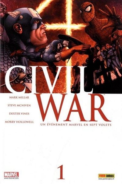 Couverture de l'album Civil War Tome 1