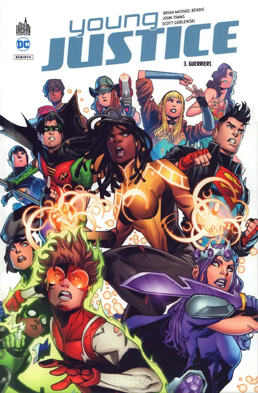 Couverture de l'album Young Justice 3 Guerriers