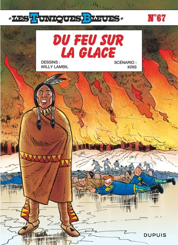 Couverture de l'album Les Tuniques Bleues Tome 67 Du feu sur la glace