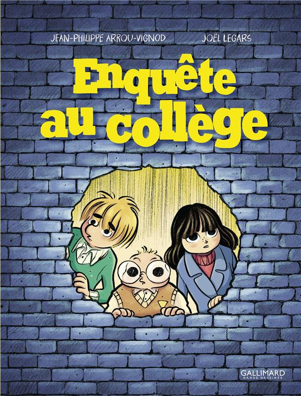 Couverture de l'album Enquête au collège