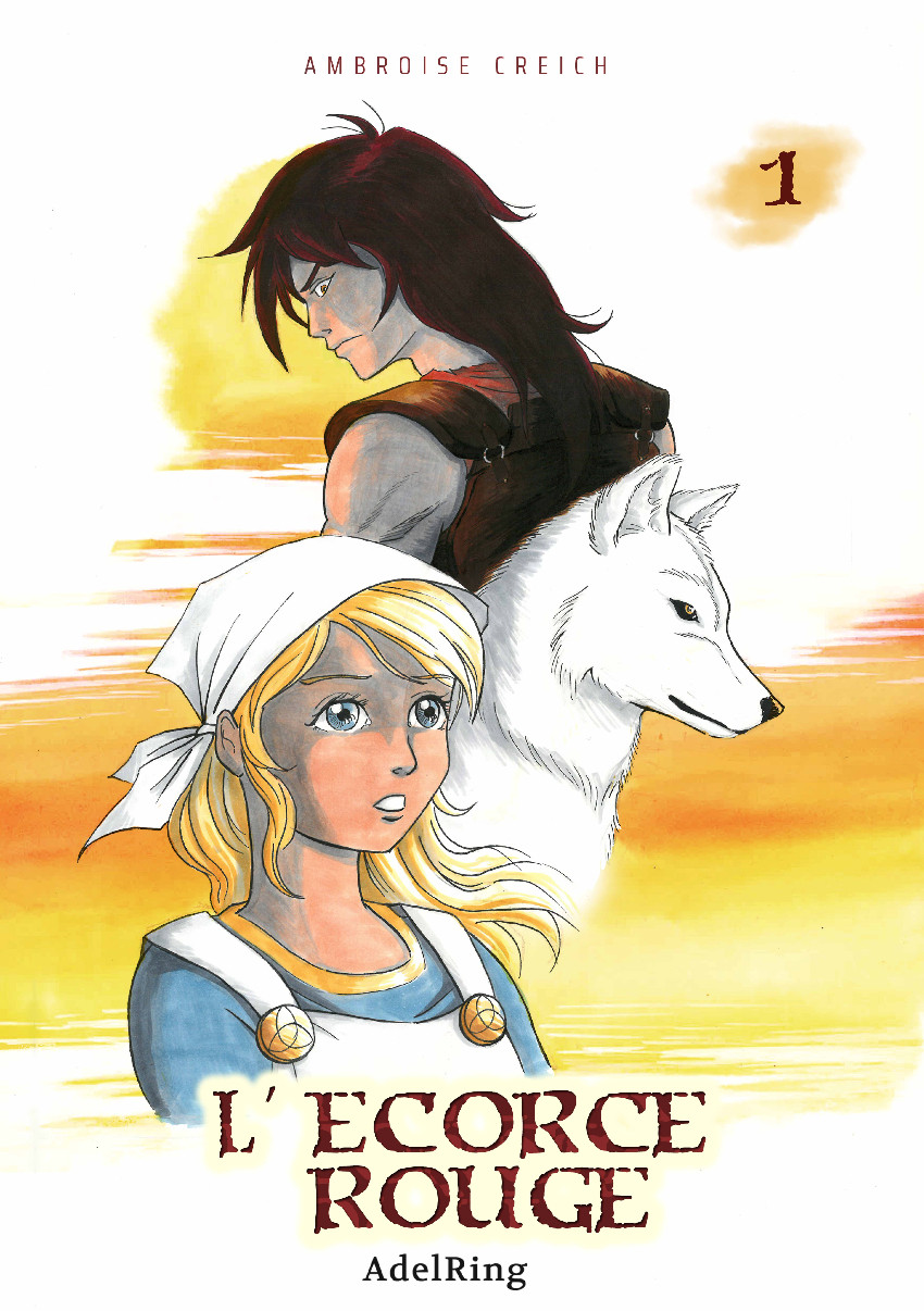 Couverture de l'album L' Ecorce Rouge 1 La jeune fille et le loup