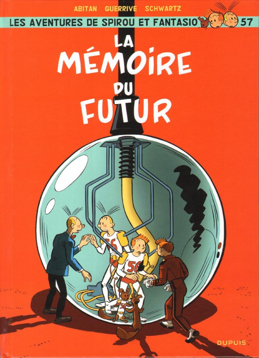 Couverture de l'album Spirou et Fantasio Tome 57 La mémoire du futur