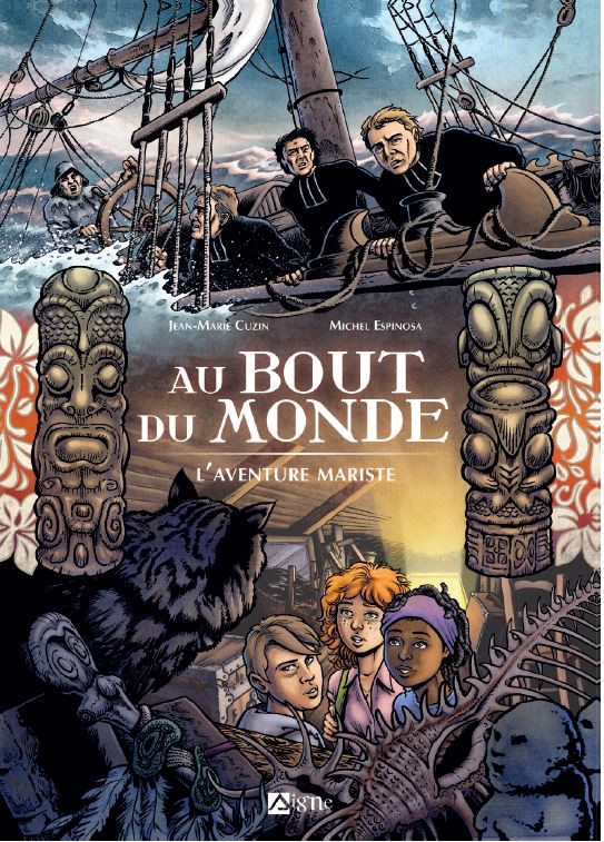 Couverture de l'album Au bout du monde L'Aventure Mariste