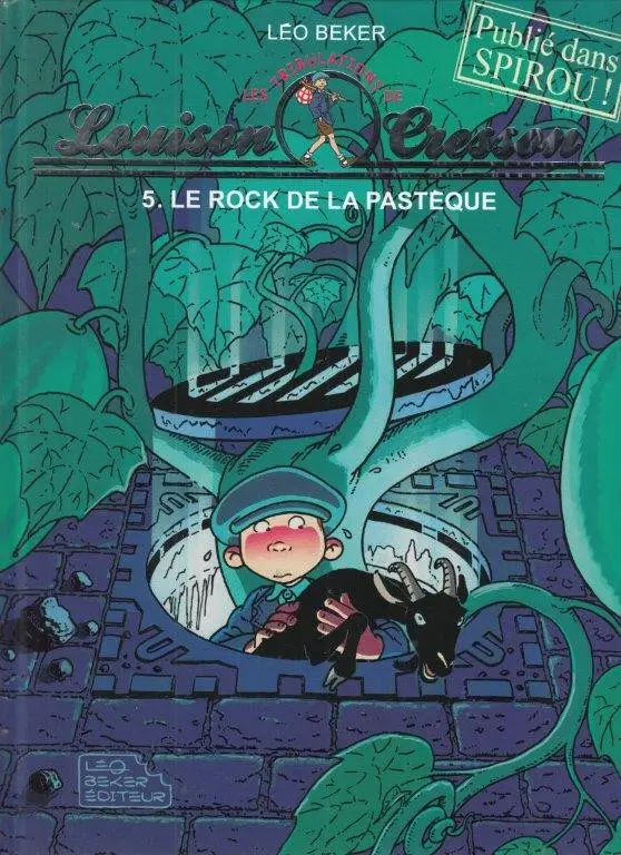 Couverture de l'album Les tribulations de Louison Cresson 5 Le rock de la pastèque