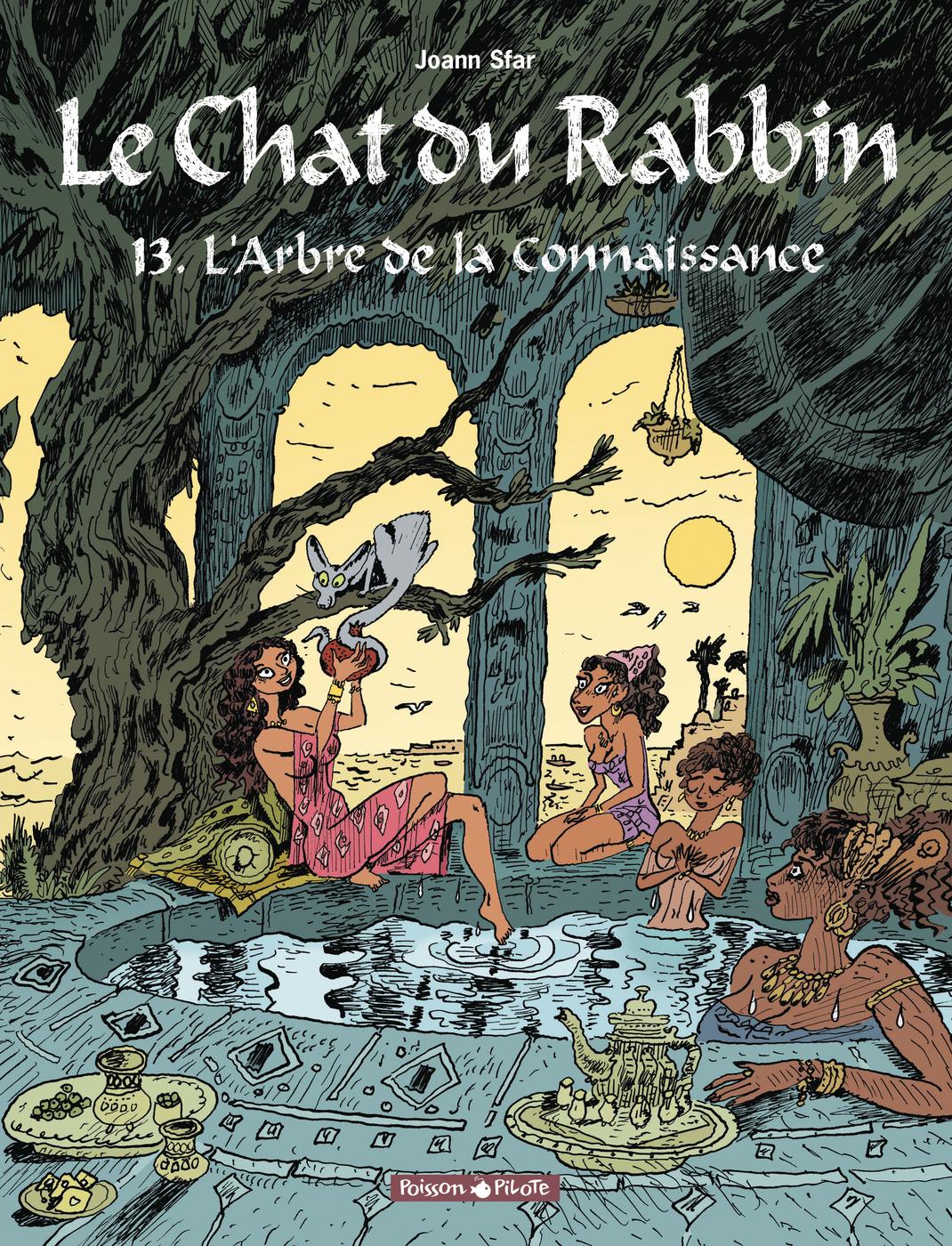 Couverture de l'album Le Chat du Rabbin Tome 13 L'Arbre de la Connaissance