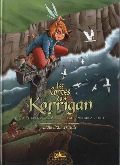 Couverture de l'album Les contes du Korrigan Livre cinquième L'île d'Émeraude