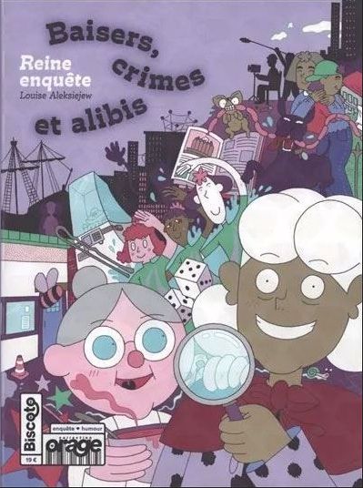 Couverture de l'album Reine Enquête Baisers, crimes et alibis