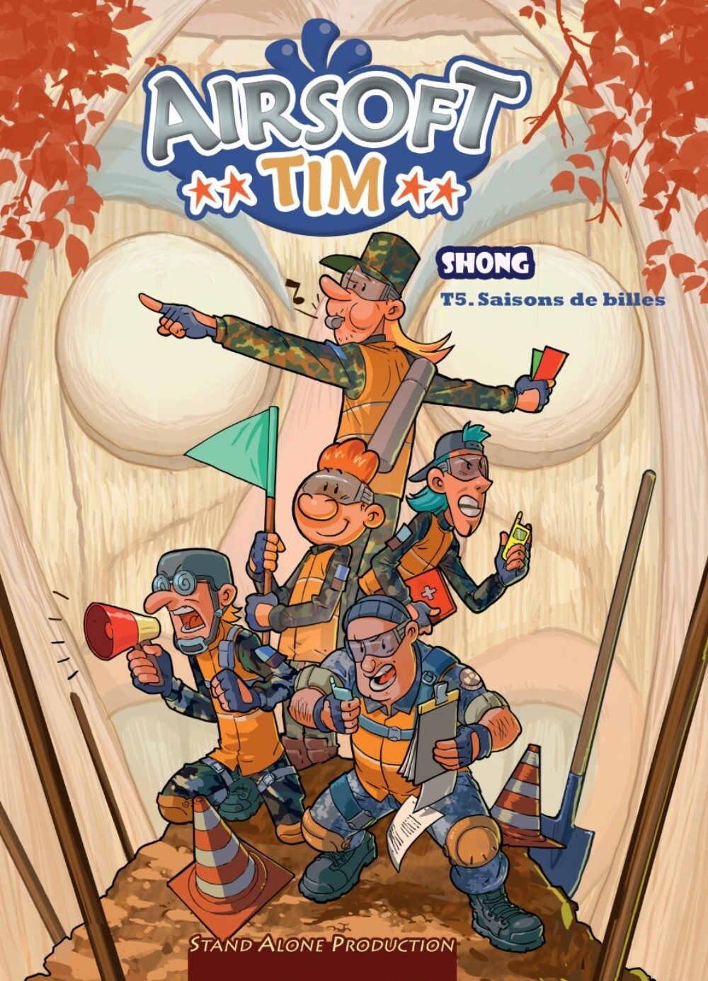 Couverture de l'album Airsoft Tim Tome 5 Saison de billes