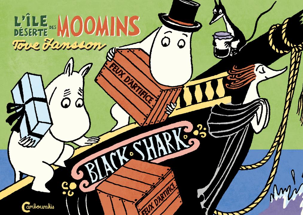 Couverture de l'album Les Aventures de Moomin Tome 5 L'île déserte des Moomins