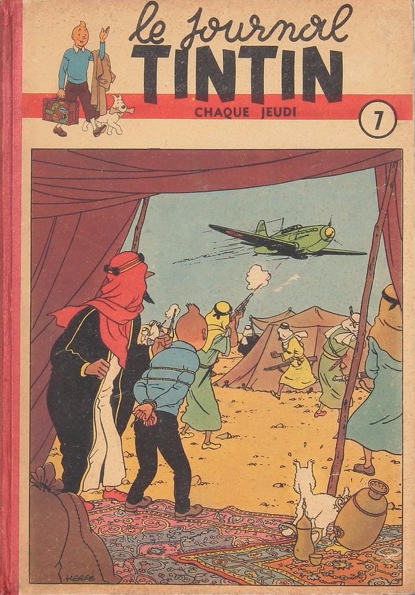 Couverture de l'album Tintin Tome 7