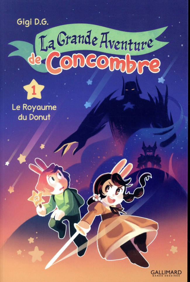 Couverture de l'album La Grande aventure de concombre Tome 1 Le royaume du donut