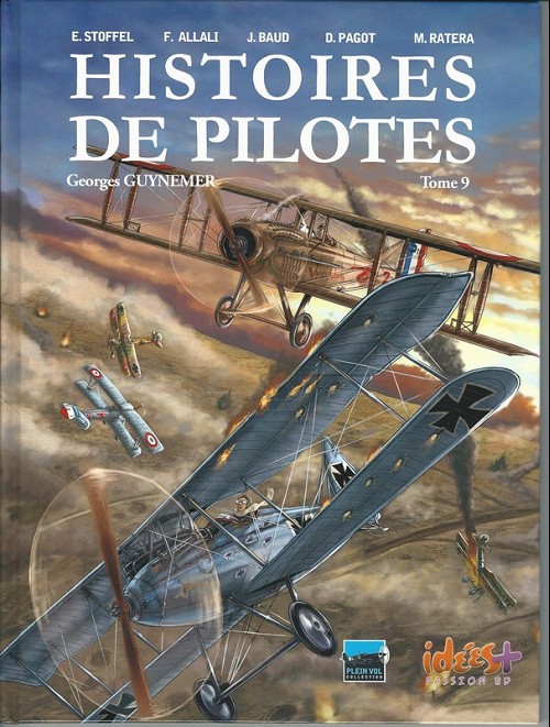 Couverture de l'album Histoires de pilotes Tome 9 Georges Guynemer