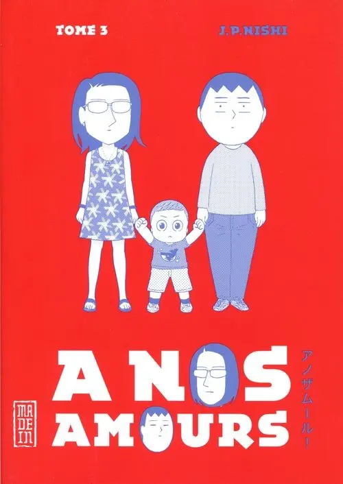 Couverture de l'album A nos amours Tome 3