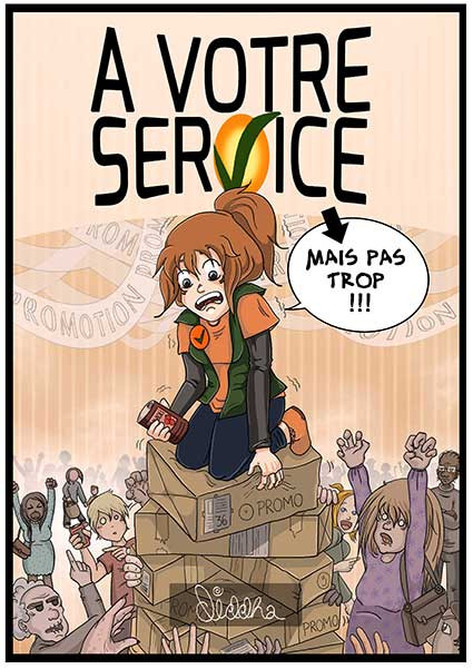 Couverture de l'album À Votre Service ! Tome 1 Mais pas trop !!!