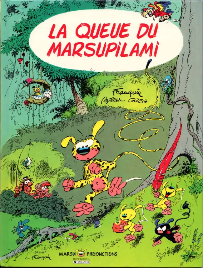 Couverture de l'album Marsupilami Tome 1 La queue du marsupilami