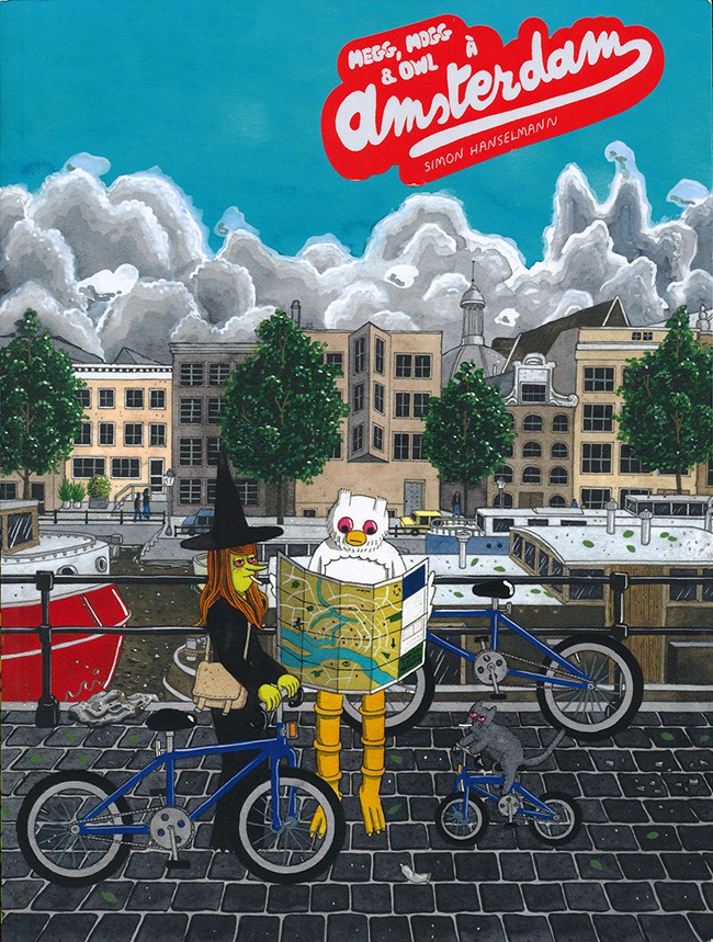 Couverture de l'album Megg, Mogg & Owl Tome 3 Megg, Mogg & Owl à Amsterdam