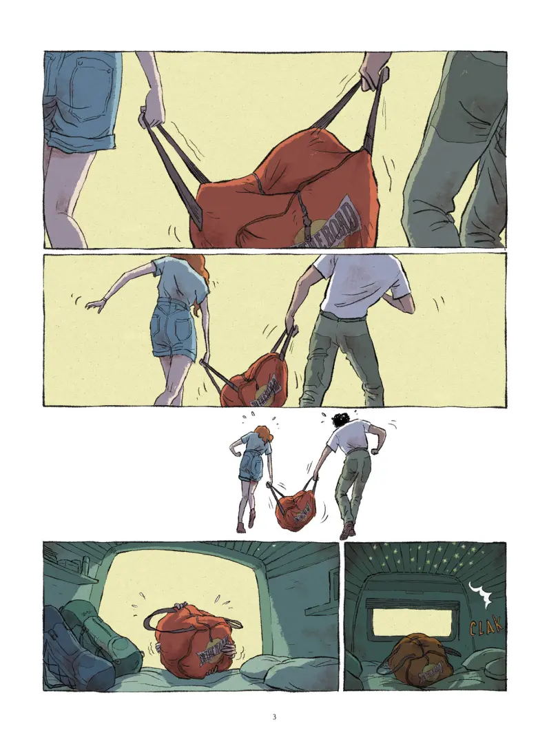 Planche de l'album Loin