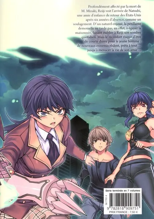 Verso de l'album Re:Birth - The Lunatic Taker 3