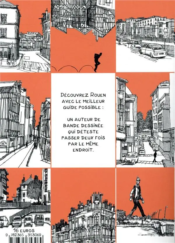 Verso de l'album Rouen par cent chemins différents