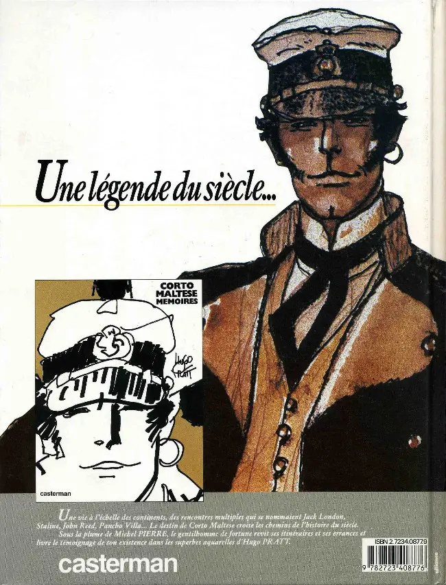 Verso de l'album L'Année de la Bande Dessinée 87-88