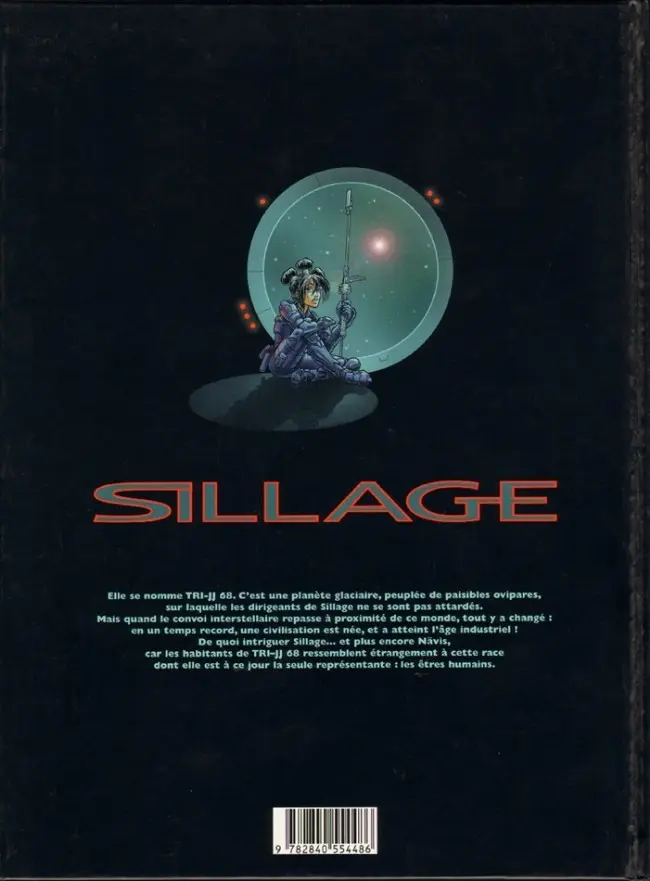 Verso de l'album Sillage Tome 3 Engrenages